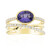 Bague en or et Tanzanite AAA (CIRARI)