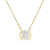 Collana in oro con Diamante I3 (H) (de Melo Gold)