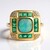 Anello in oro con Opale di Welo AAA (CIRARI)