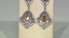 Pendientes en plata con Citrino