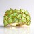 Anello in oro con Peridoto Jilin (de Melo Gold)