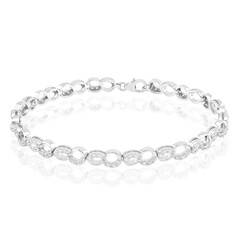 Bracciale in argento con Zircone