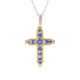 Collana in argento con Tanzanite (Gems en Vogue)