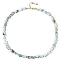 Collana in argento con Larimar