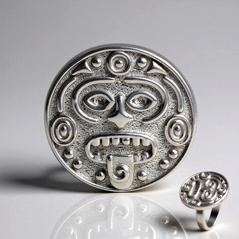 Anello in argento con Zircone