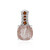 Pendentif en argent et Quartz rutile cuivré