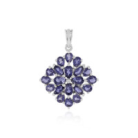Ciondolo in argento con Iolite