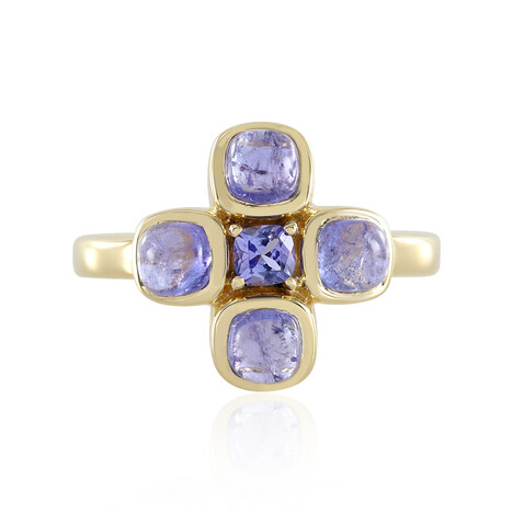 Anillo en plata con Tanzanita (KM by Juwelo)
