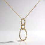 Collana in oro con Diamante I1 (H) (CIRARI)