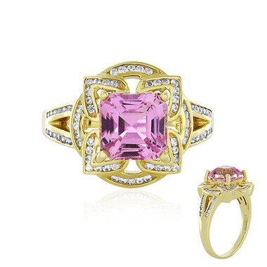 Patroke-Kunzit-Goldring (de Melo)