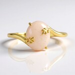 Anello in argento con Morganite del Madagascar