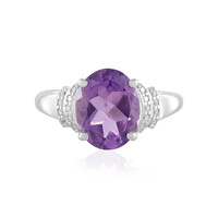 Anello in argento con Ametista