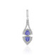 Tanzanite Silver Pendant
