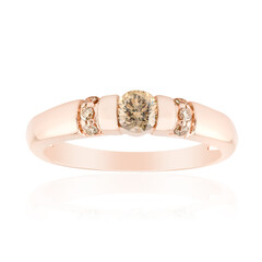 Anello in oro con Diamante Rose de France VS1 di Argyle