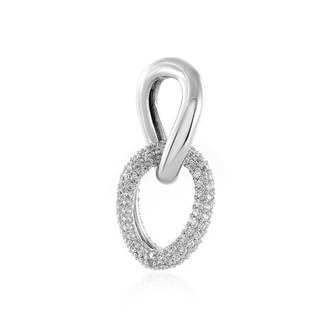 Ciondolo in argento con Zircone (MONOSONO COLLECTION)