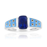 Anello in argento con Cianite del Nepal (SAELOCANA)