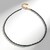 Collier en argent et Diopside de Russie (Riya)