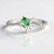 Anello in argento con Lemshuku Tsavorite