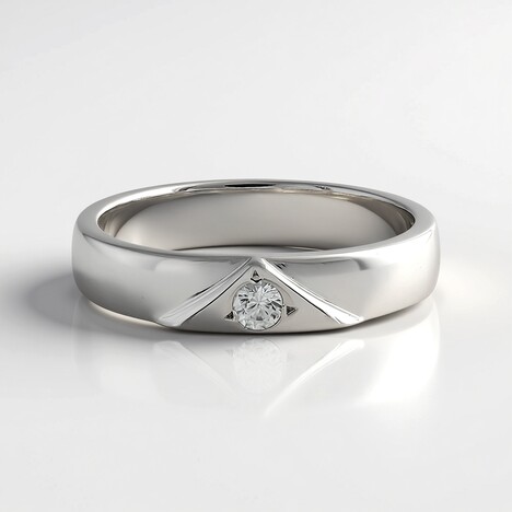 Anello in argento con Zircone