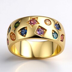 Anello in argento con Ametista (Adela Silber)