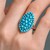 Sleeping Beauty Turquoise Silver Ring (Faszination Türkis)