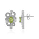Peridot Silver Earrings (de Melo)