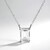 Collana in argento con Topazio Bianco