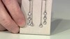 Boucles d'oreilles en argent et Quartz blanc