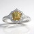 Anello in oro con Diamante Giallo SI2 (CIRARI)