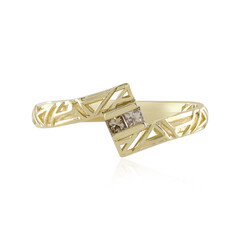 Anello in oro con Diamante Cioccolato I2 (Ornaments by de Melo)