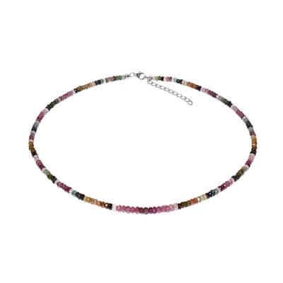 Collar en plata con Turmalina de Brasil