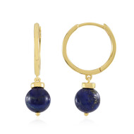 Lapislazuli-Silberohrringe (MONOSONO COLLECTION)