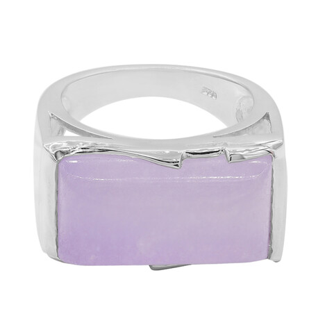 Anello in argento con Giada