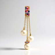 Colgante en oro con Perla de Akoya (Michelle Albala)