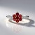 Bague en argent et Rubis de Tanzanie
