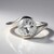 Anello in argento con Topazio Bianco