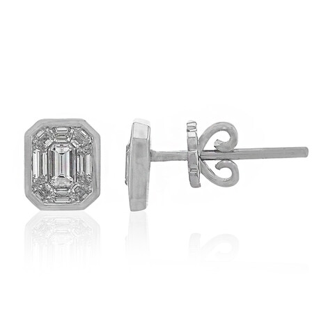 VVS Diamant-Goldohrringe (TPC)