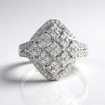Anello in argento con Zircone