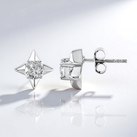 Orecchini in argento con Zircone