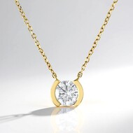 Collier en or et Diamant I3 (H) (de Melo Gold)