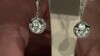 Pendientes en plata con Zircón (de Melo Essence)