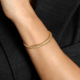 Bracelet en argent (M de Luca)