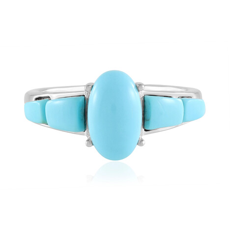 Sleeping Beauty-Türkis-Silberring (Faszination Türkis)