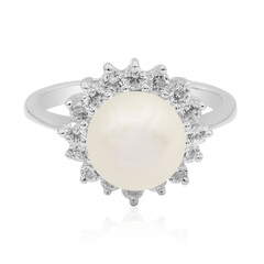 Freshwater pearl Silver Ring