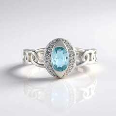 Anello in argento con Zircone Ratanakiri