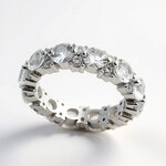 Anello in argento con Danburite