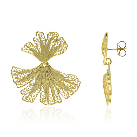 Pendientes en plata (Joias do Paraíso)