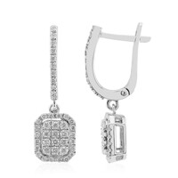 Boucles d'oreilles en or et Diamant SI1 (G)