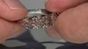Zilveren ring met kaneel zirkonen