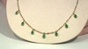 Collar en oro con Esmeralda de Zambia AAA (CIRARI)